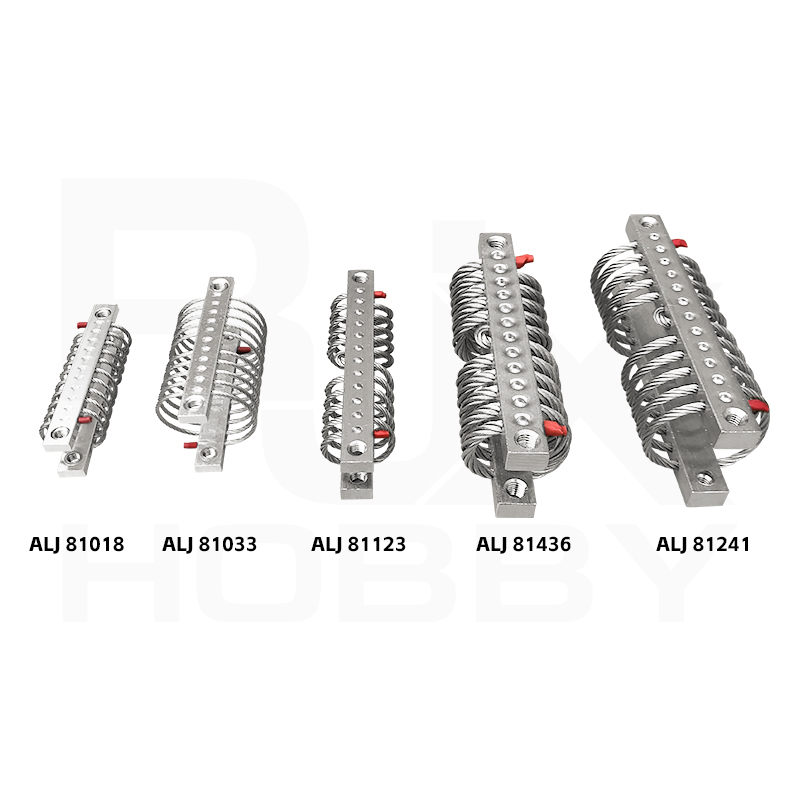 RJX 4pcs M5 Steel Wire Rope Isolator Anti-vibration Shock Gimbal Dampener for UAV