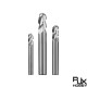 RJX 1pcs R2-R10  3 Flute tungsten steel Carbide Ball nose Cutter for Aluminum CNC Center Machining Milling Tool