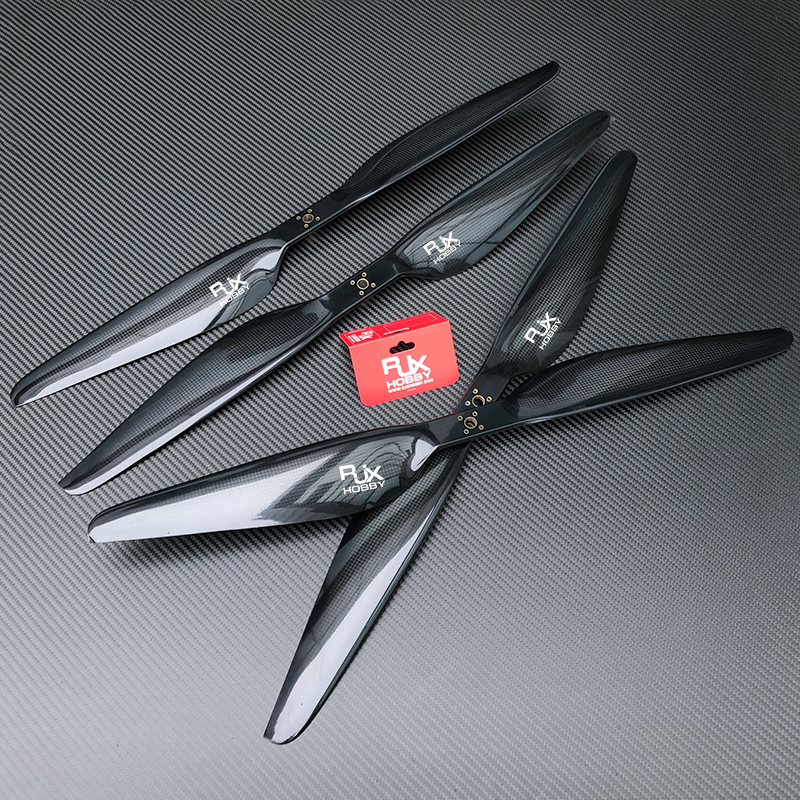 RJXHOBBY Carbon Fiber Propeller (CW/CCW PAIR) PROPS for Drone, Agricultural plant protection UAV
