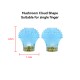 RJX 1pair Thumb Grippies Non-Slip Radio Stick Ends 4mm for FPV Radio Transmitter Hall Gimbal TX16S DIY Parts