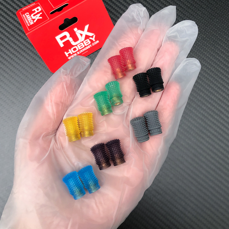 RJX 1Pair V2 M3 Rocker Joystick Cap FPV Remote Controller Gimbal Stick Ends 