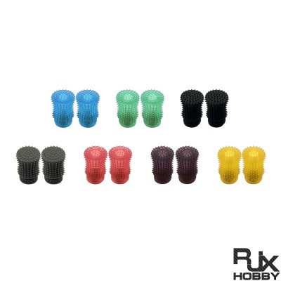 RJX 1Pair V2 M3 Rocker Joystick Cap FPV Remote Controller Gimbal Stick Ends 
