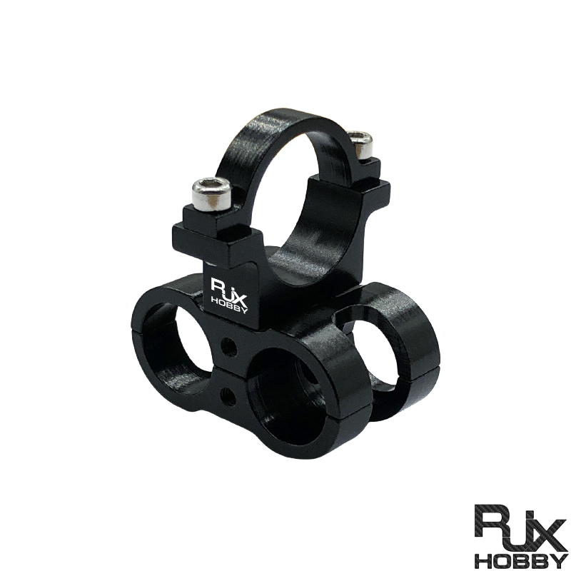 RJX 1pcs AS150 Fixed Seat Connector Mount Base Plug Fixture 20mm Tube Support Holder Bracket For RC Plant Drone