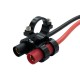 RJX 1pcs AS150 Fixed Seat Connector Mount Base Plug Fixture 20mm Tube Support Holder Bracket For RC Plant Drone