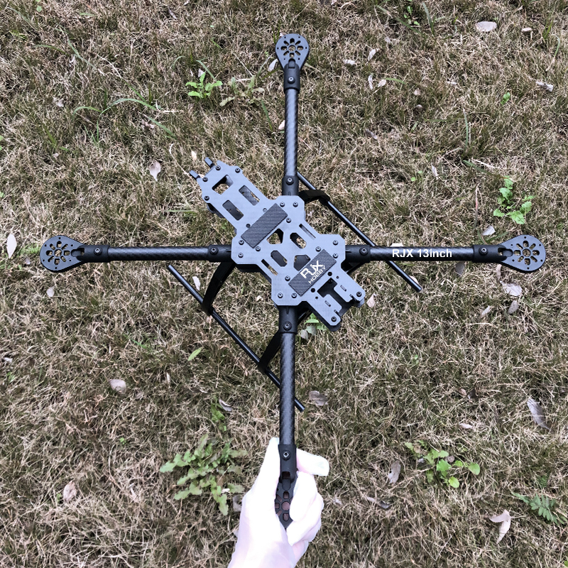 RJX 13inch V1 Carbon Fiber Frame Kit For RC FPV Racing Drone with Landing gears