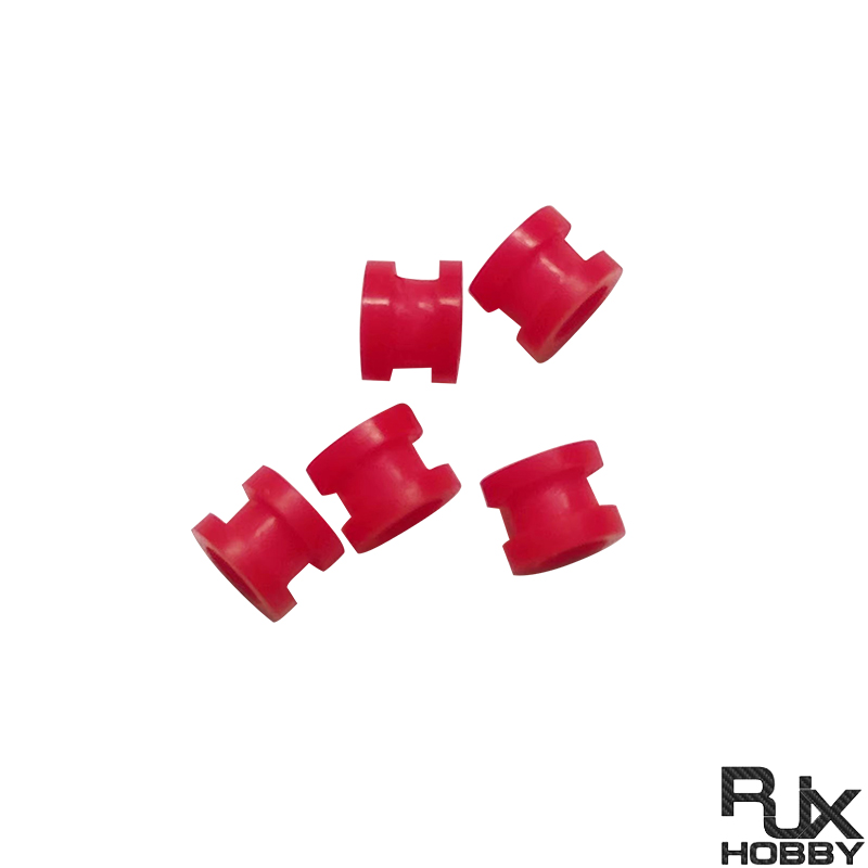 RJX 100pcs 3x6x3.5m / 3x4.8x3.8mm Damping Balls AV Shock Absorber Ball Damper Anti-Vibration Ball