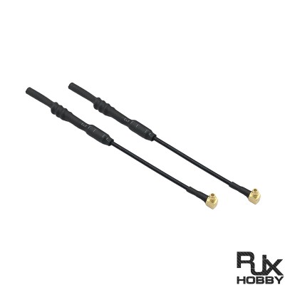RJX 2pcs 5.8G 5dBi Omnidirectional MMCX Long-voyage Antenna Suitable for Transmitter for All MMCX Ierfaces Panda RUSH SOLO VTX