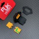 RJX XT90 Male Female Power Connector Fixed Bracket Waterproof T-shaped Plug Socket Spring Cover XT90-S Terminal Brackets Screw Fix