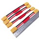 RJX 1pcs XT90 Male Female Extension wire AS150 Anti-Spark Sparkproof 15cm 10awg Wire 