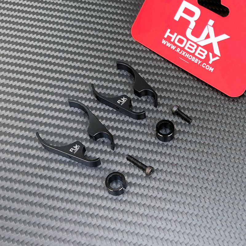 RJX 1pcs Plant Protection Drone Plastic Water Pipe Clamp 20/25/30/40mm Carbon Fiber Tube Fixing Water Pipe Fittings