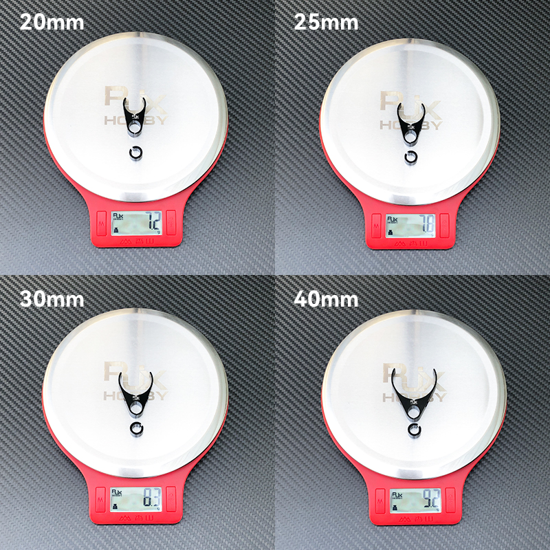 RJX 1pcs Plant Protection Drone Plastic Water Pipe Clamp 20/25/30/40mm Carbon Fiber Tube Fixing Water Pipe Fittings