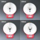 RJX 1pcs Plant Protection Drone Plastic Water Pipe Clamp 20/25/30/40mm Carbon Fiber Tube Fixing Water Pipe Fittings