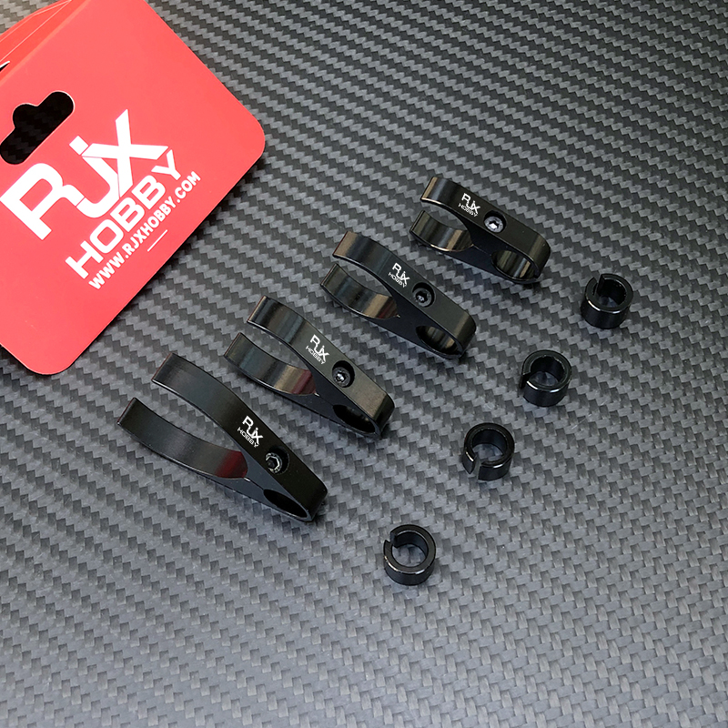 RJX 1pcs Plant Protection Drone Plastic Water Pipe Clamp 20/25/30/40mm Carbon Fiber Tube Fixing Water Pipe Fittings
