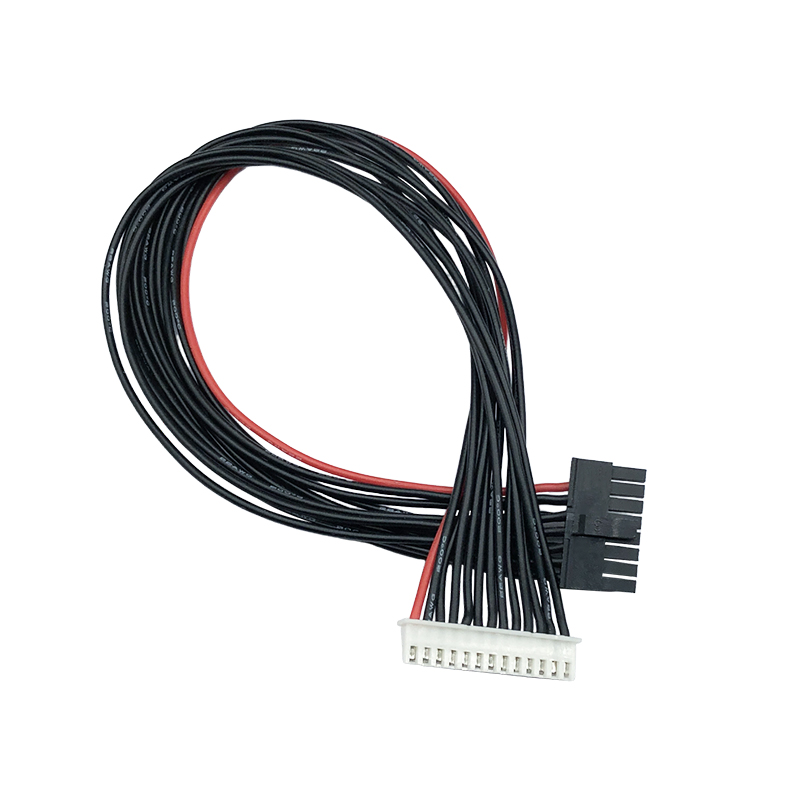 RJX 1pcs JST-XH 2.54mm 12S charger balance line to 16pin Connectors Extension Cable