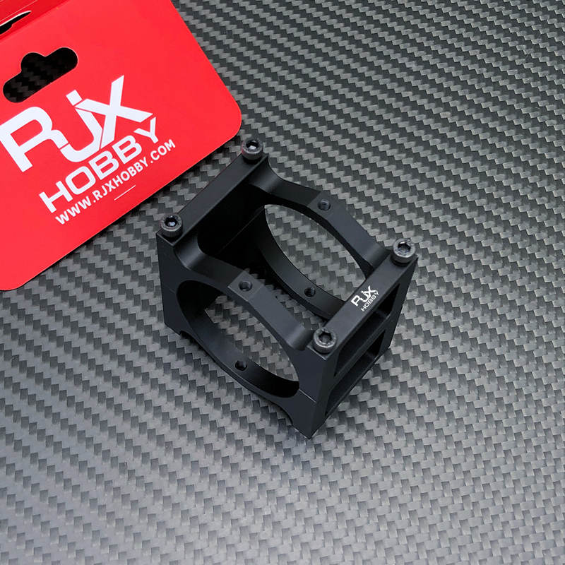 RJXHOBBY 1pcs 40mm Pipe Clip Tubing Clamp Fastener Carbon Tube Fixed Joint for RC Plant Agriculture UAV Drone