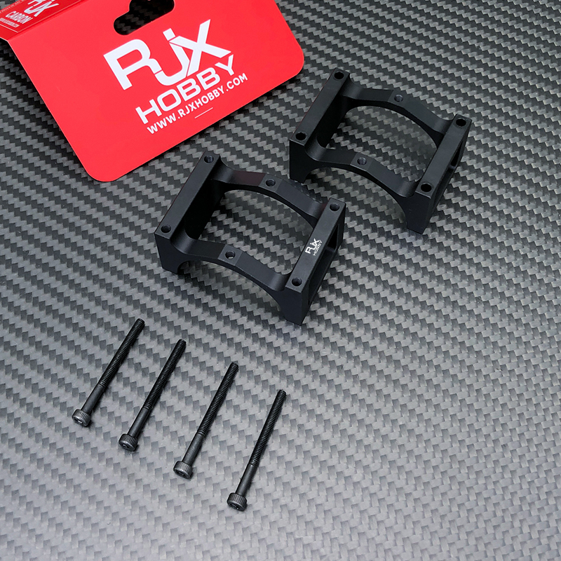 RJXHOBBY 1pcs 40mm Pipe Clip Tubing Clamp Fastener Carbon Tube Fixed Joint for RC Plant Agriculture UAV Drone