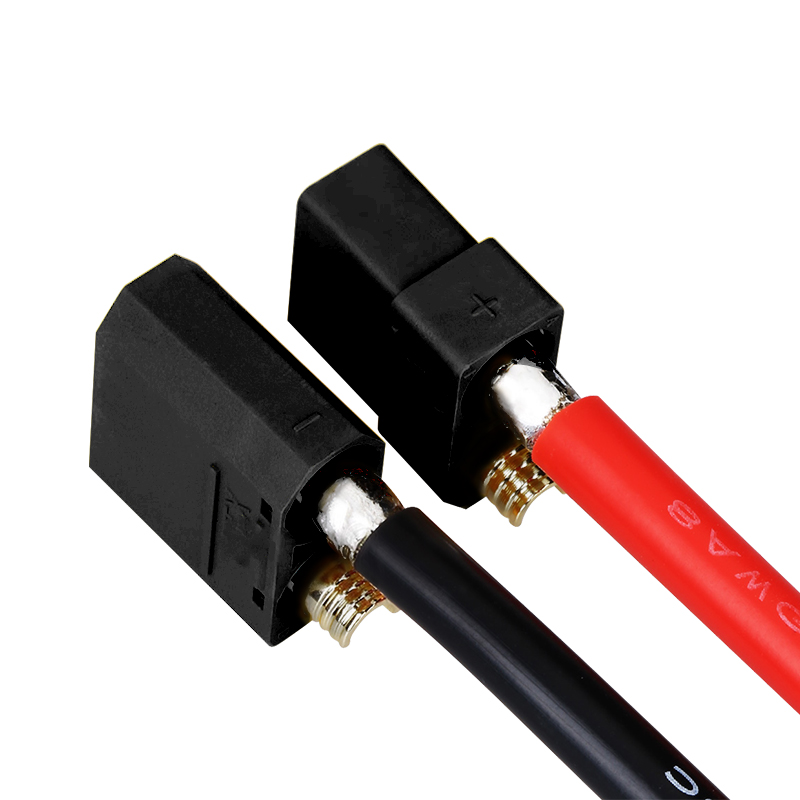 RJX 1pcs XT90H Male Female RC Charger Cable Connector Y Harness For Parallel Battery