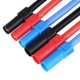 RJX 1pcs XT150 Male to Female Extension wire cable 8AWG / 10AWG 10CM 