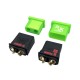 RJX 1Pair QS10P-L Male Female Plug Dustproof Waterproof Cover Anti-short Circuit Protection Cap for RC Electric Vehicle