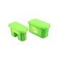 RJX 1Pair QS10-S Male Female Plug Dustproof Waterproof Cover Anti-short Circuit Protection Cap for RC Electric Vehicle