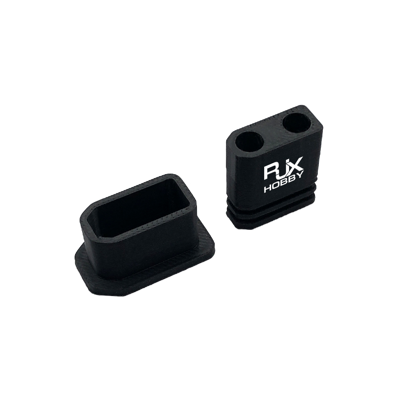 RJX 5Pairs XT90 Male Female Plug Dust Cap Protective Cover Anti-Dirt Cap Protector Shell