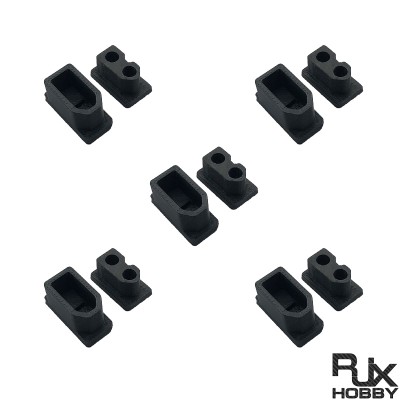 RJX 5Pairs XT60H Male Female Plug Dust Cap Protective Cover Anti-Dirt Cap Protector Shell