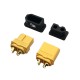 RJX 5Pairs XT60H Male Female Plug Dust Cap Protective Cover Anti-Dirt Cap Protector Shell