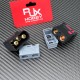 RJXHOBBY 1pair QS10P-L Anti-spark Battery Connector Large Current Male Female Gold Plated Plug for RC UAV Drone
