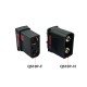 RJXHOBBY 1pair QS10P-L Anti-spark Battery Connector Large Current Male Female Gold Plated Plug for RC UAV Drone