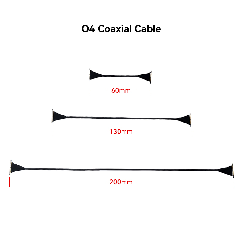 RJXHOBBY 1pcs Compatible DJI O4 / O4 Pro Coaxial Cable