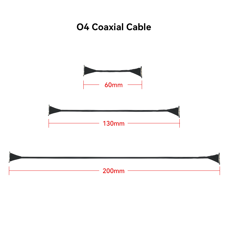 RJXHOBBY 1pcs Compatible DJI O4 / O4 Pro Coaxial Cable