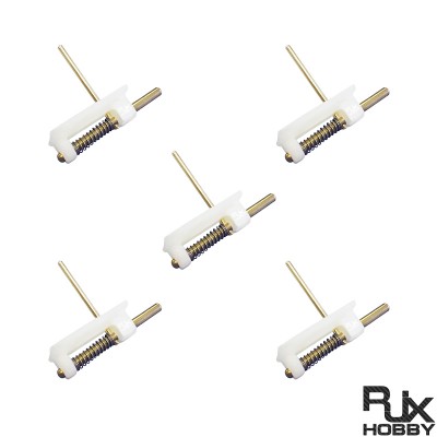 RJX 5pcs Hatch Lock Latch 26x16x10mm Cover Lock For RC Airplanes Parts Electric Planes Foam Model Accessories 