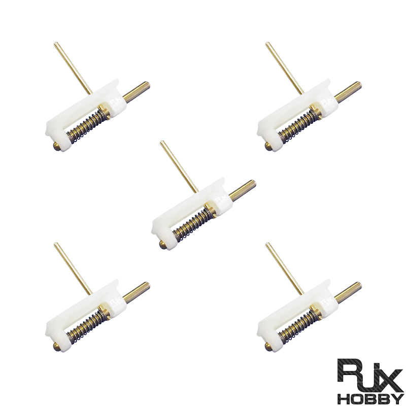 RJX 5pcs Hatch Lock Latch 26x16x10mm Cover Lock For RC Airplanes Parts Electric Planes Foam Model Accessories 