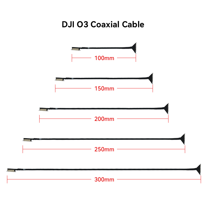 RJX 1pcs DJI O3 Compatible Coaxial Cable