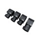RJX 1pcs Landing Gear Aluminum Alloy Tee Tripod 30 to 40 / 30 to 45 /30 to 50 / 40 to 50 mm Carbon Fiber Tube Connector