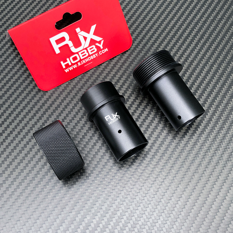 RJX 1pcs 25mm Aluminum Pipe Connector Carbon Tube Joint for Drone Quadcopter UAV