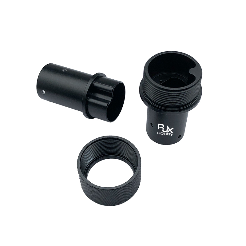 RJX 1pcs 25mm Aluminum Pipe Connector Carbon Tube Joint for Drone Quadcopter UAV