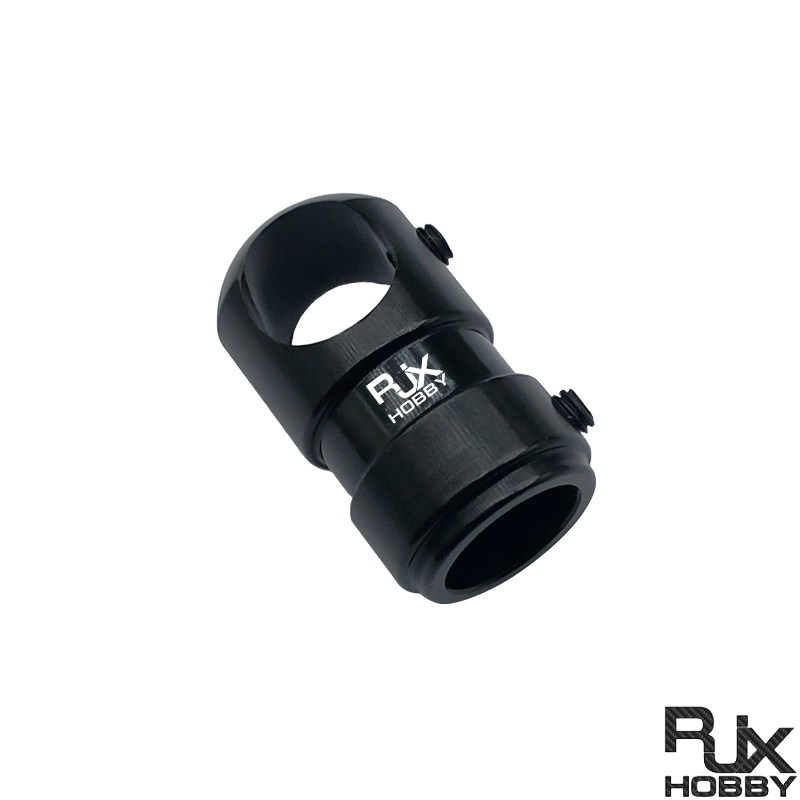 RJX 1pcs Landing Gear Aluminum Alloy Tee Tripod 12 to 12mm Carbon Fiber Tube Connector For Agriculture Drone UAV