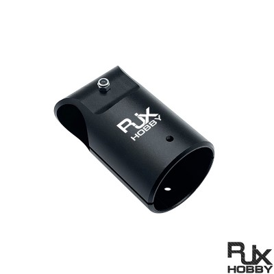 RJX 1pcs Landing Gear Aluminum Alloy Tee Tripod 35 to 25mm Carbon Fiber Tube Connector For Agriculture Drone UAV