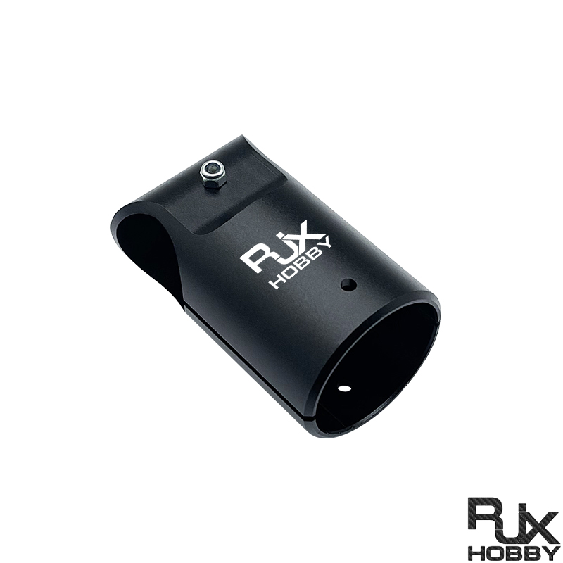 RJX 1pcs Landing Gear Aluminum Alloy Tee Tripod 35 to 25mm Carbon Fiber Tube Connector For Agriculture Drone UAV