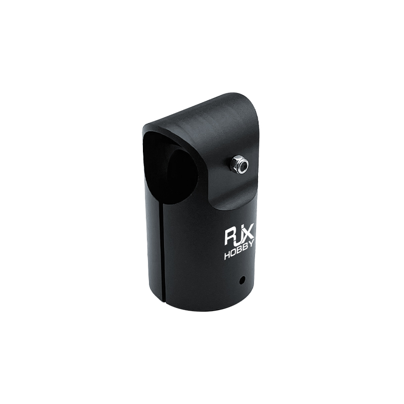 RJX 1pcs Landing Gear Aluminum Alloy Tee Tripod 35 to 25mm Carbon Fiber Tube Connector For Agriculture Drone UAV
