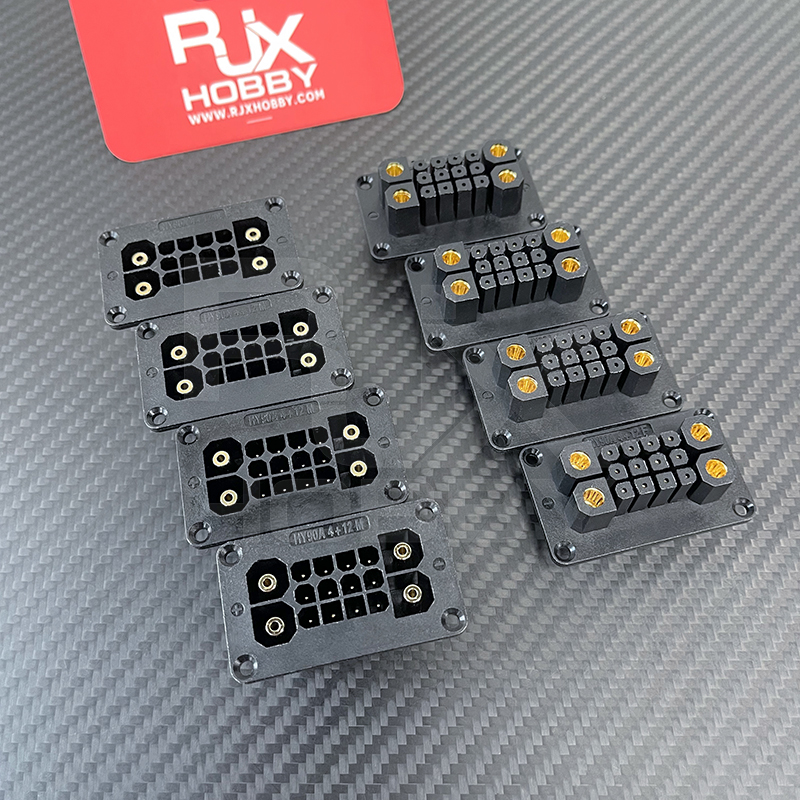 RJX 2Pairs  90A 4+12 Male Female Connectors 