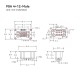 RJX 2Pairs  90A 4+12 Male Female Connectors 