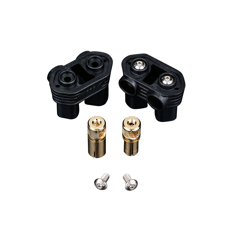 RJX RAH S.T.D6 6808 Lithium Battery Male Female Gold-plated Plug Model Aircraft UAV Connector No Soldering Required Banana Socket
