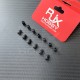 RJX 100pcs 3x5x8.5/3x6x9mm Damping Balls AV Shock Absorber Ball Damper Anti-Vibration Ball