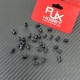 RJX 100pcs 3x5x8.5/3x6x9mm Damping Balls AV Shock Absorber Ball Damper Anti-Vibration Ball