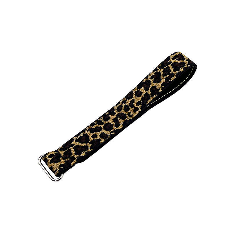 RJXHOBBY 2PCS 20mm Battery Strap Leopard Pattern Zinc Alloy Seamless Buckle 200–1000m