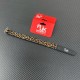 RJXHOBBY 2PCS 20mm Battery Strap Leopard Pattern Zinc Alloy Seamless Buckle 200–1000m