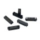 RJX 5pair 8Pin pitch 2.0mm laptop battery connector female and The male connector 180 degree bend foot