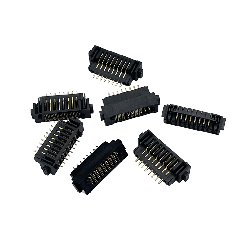 RJX 5pair 8Pin pitch 2.0mm laptop battery connector female and The male connector 180 degree bend foot